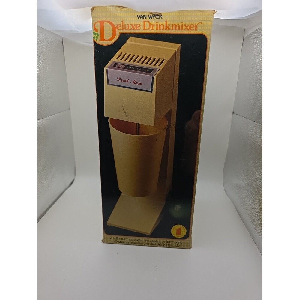 Van Wyck Vintage 70’s Drink Mixer Made in Japan Milkshake Maker